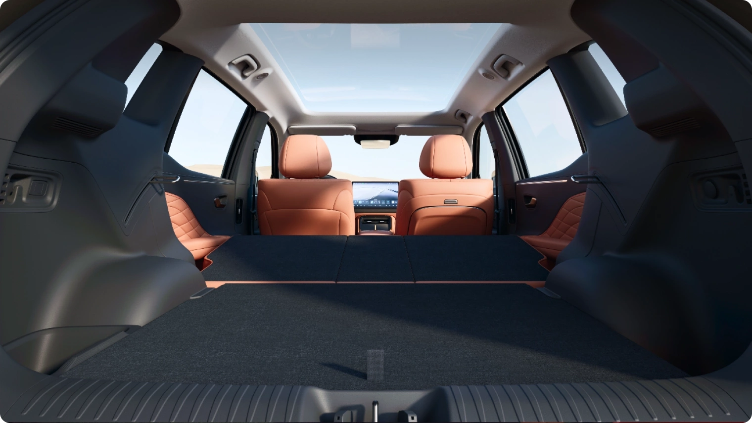 pormenor espaço mala aion