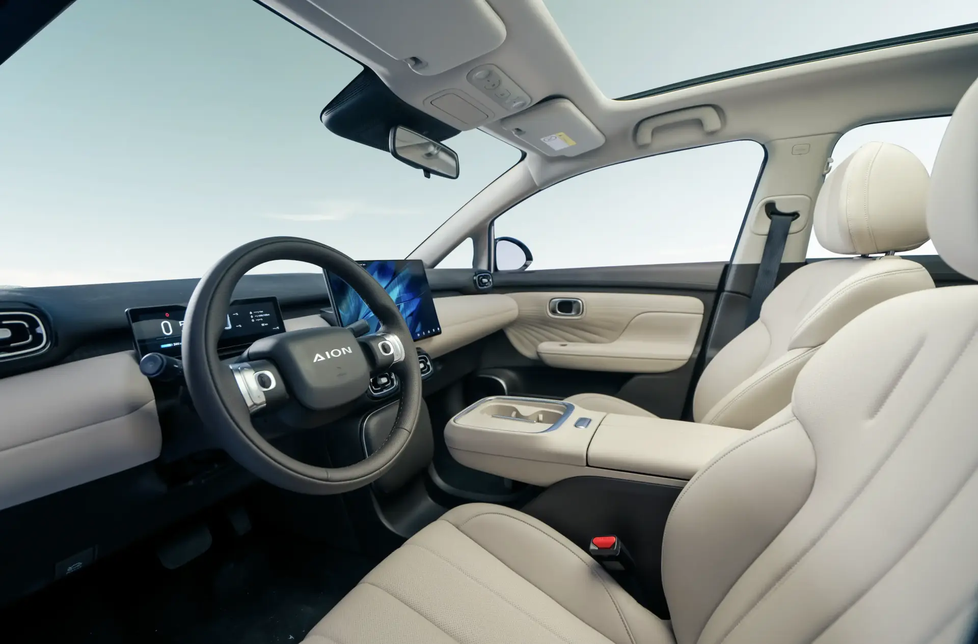 interior aion v luxo