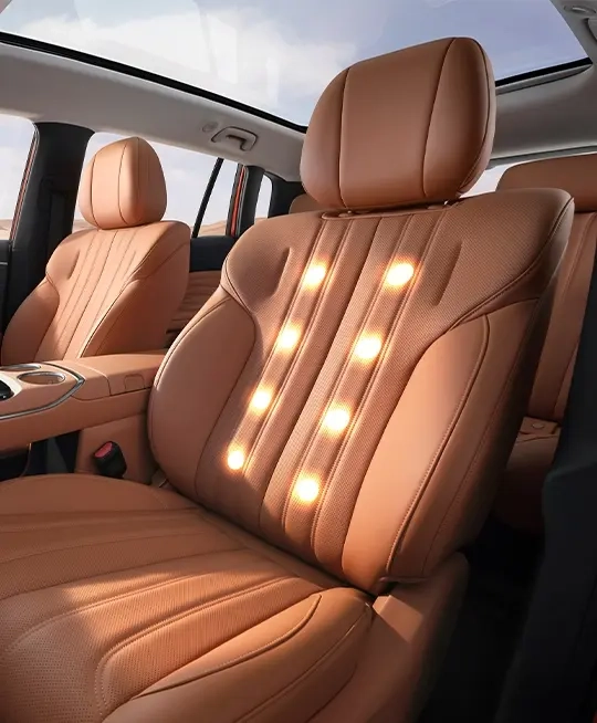 interior acentos aquecidos